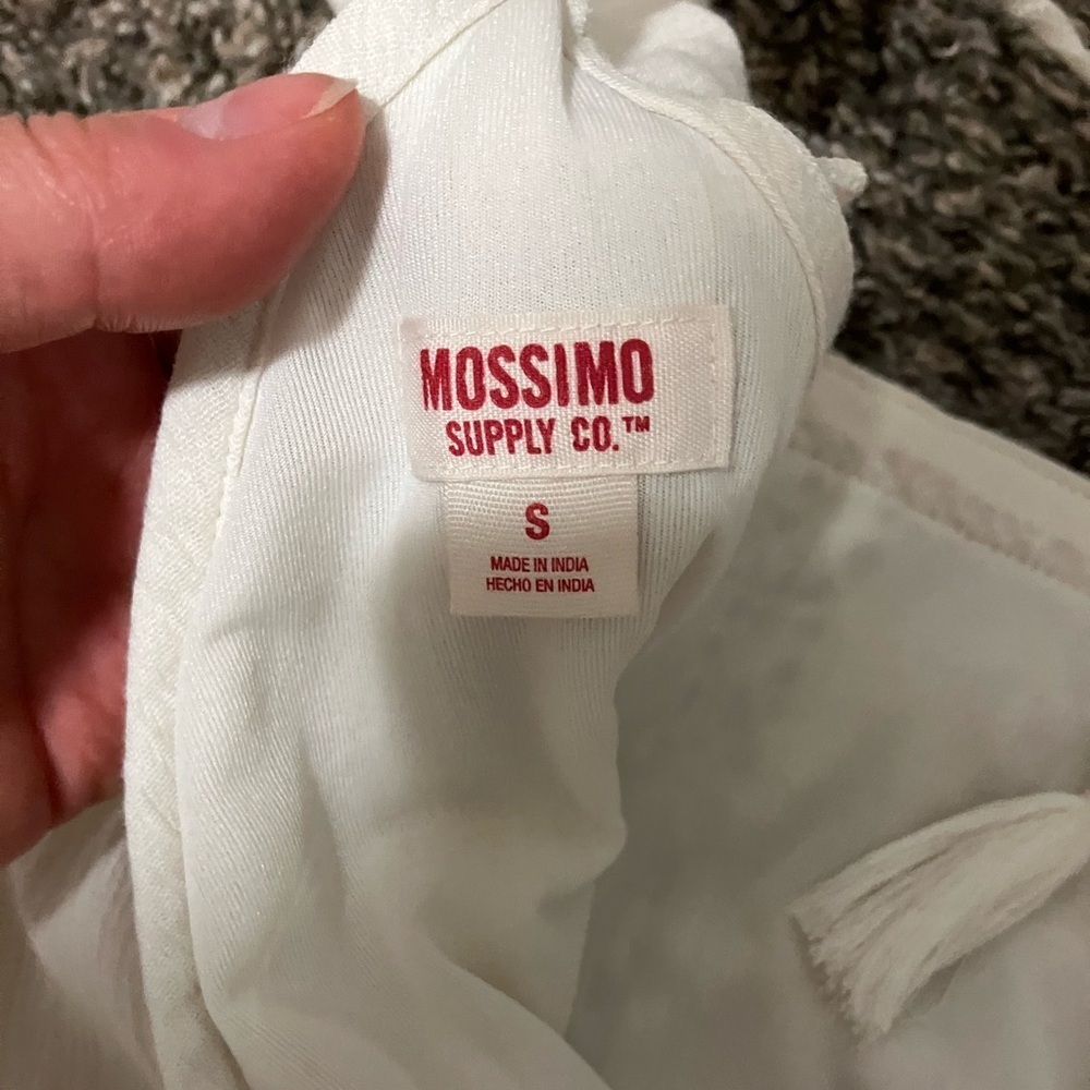 Mossimo Supply Co White Ruffled Tiered Maxi Dress - Picture 6 of 6